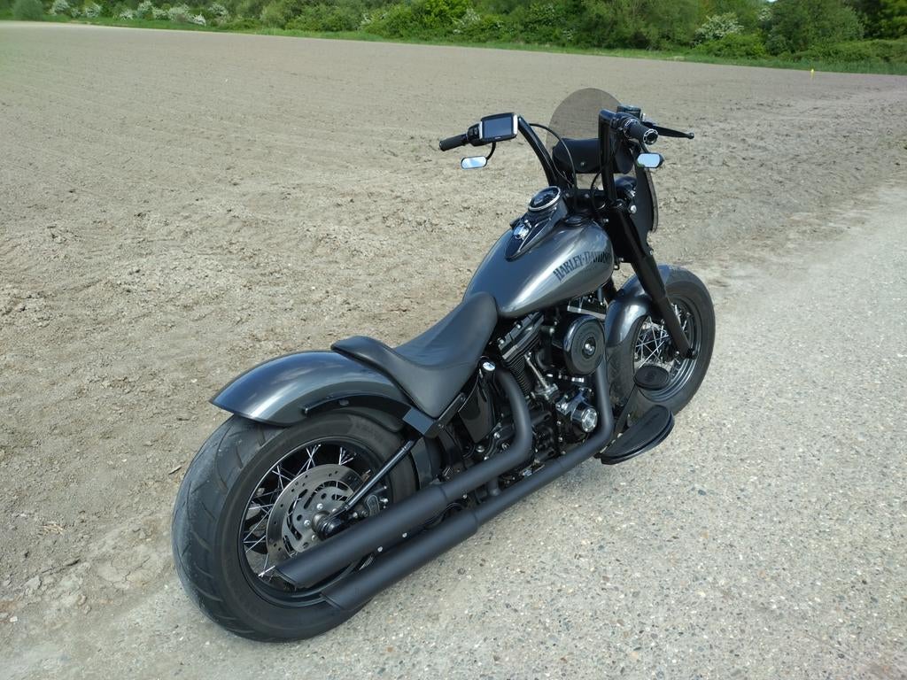 Harley Davidson Softail Slim FLS (bj 2017), Motoren, 2 cilinders, 1690 cc, Occasion, Particulier