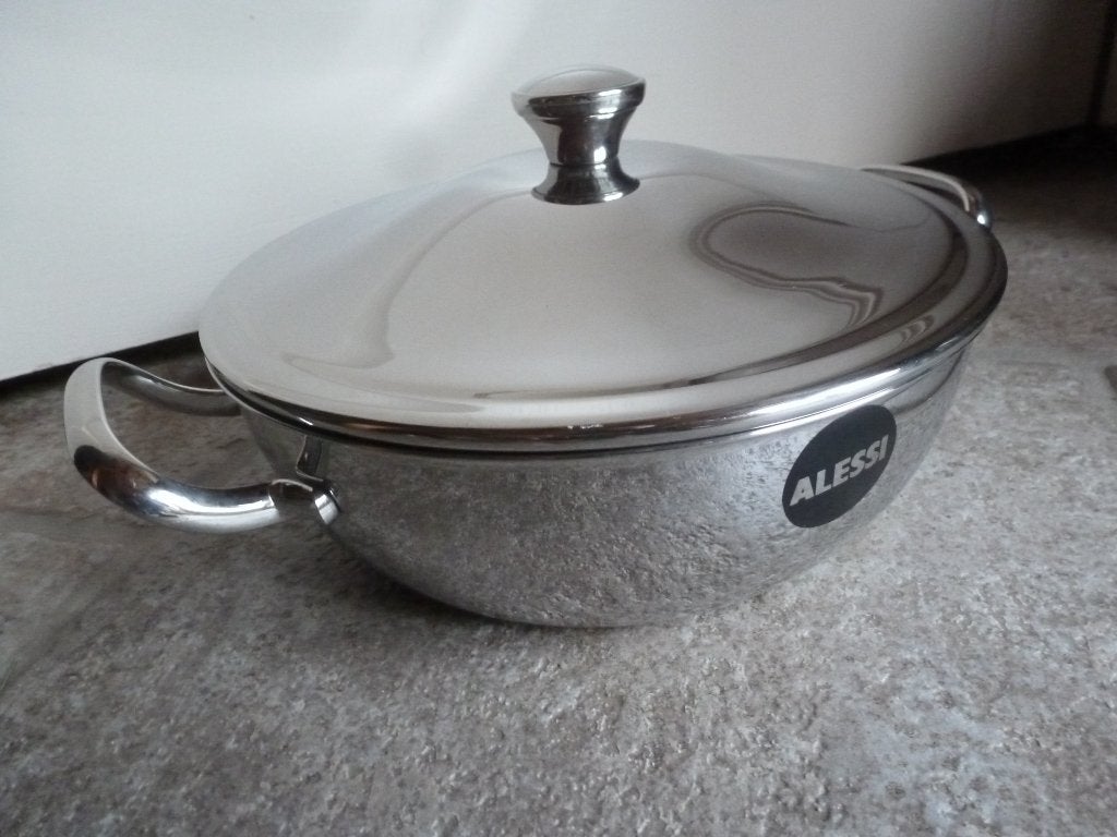 Dekschaal Alessi, Gebruikt, Overige typen, Met handvatten, Ophalen of Verzenden
