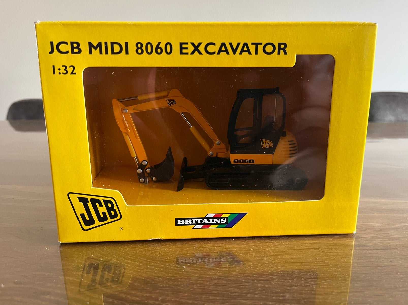 JCB 8060 midigraver Britains 40513, Ophalen of Verzenden, Nieuw, Tractor of Landbouw, Britains