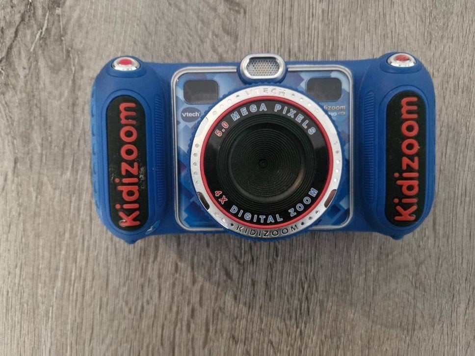 VTech Kidizoom Duo DX 5.0 MP kindercamera - Blauw (Gebruikt), Gebruikt, Kindercamera, Geen optische zoom, Cameratas