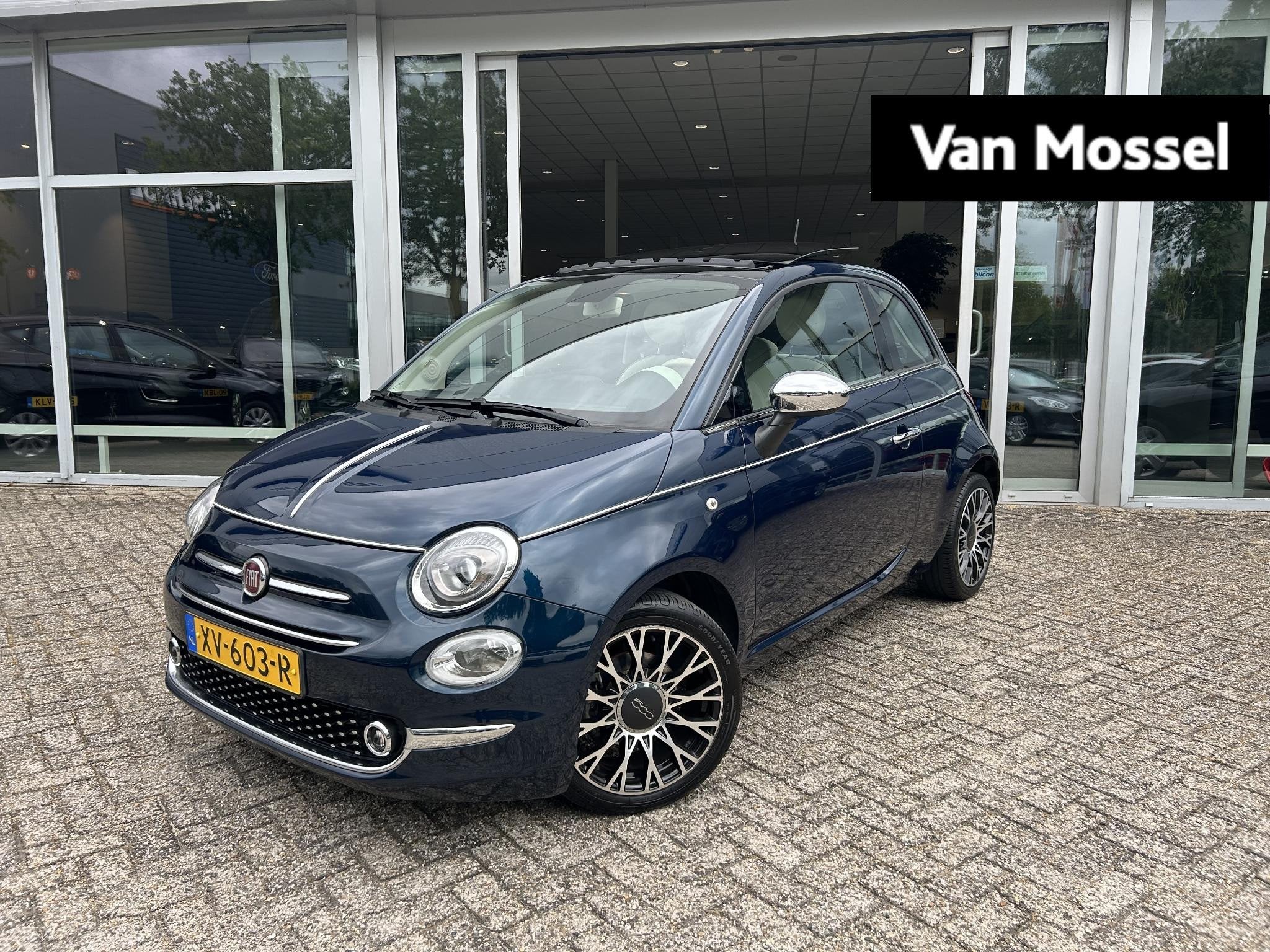 Fiat 500 0.9 TwinAir Turbo Collezione, Auto's, Fiat, Voorwielaandrijving, 12 maanden, Stof, Gebruikt