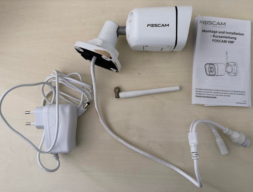 Foscam 4K 8MP UHD V8P - Gebruikt, Ophalen, Gebruikt, Buitencamera