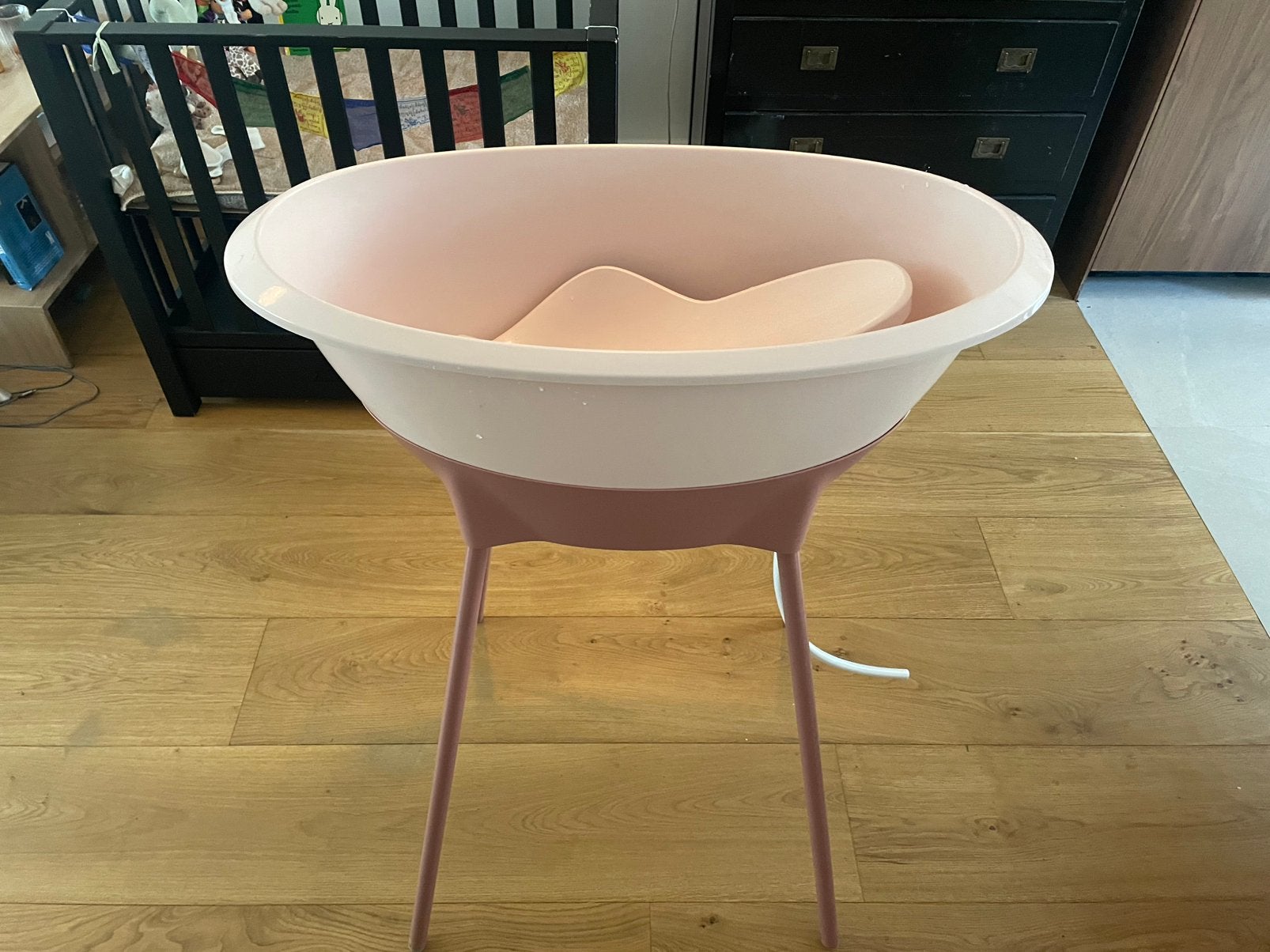 Luma babybadje met inzet, Kinderen en Baby's, Badjes en Verzorging, Ophalen of Verzenden, Zo goed als nieuw, Badje