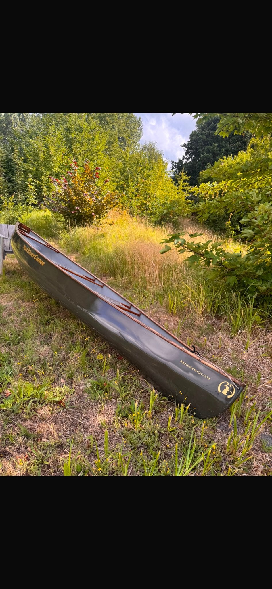 Mad River Missisquoi Canadese Kano met peddels, Ophalen, Gebruikt, Met peddels, Twee personen