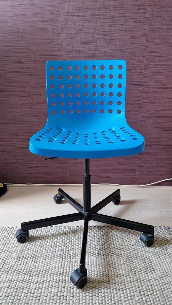 IKEA Sporren bureaustoel blauw, Huis en Inrichting, Bureaustoelen, Ophalen, Gebruikt, Blauw