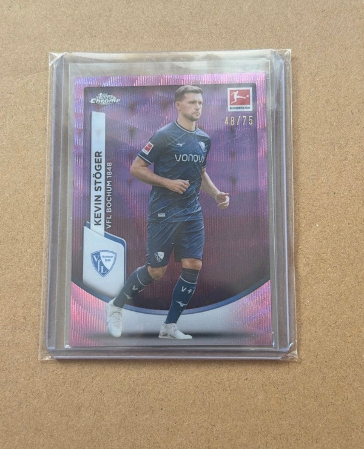 Kevin Stöger /75, Verzamelen, Ophalen of Verzenden, Zo goed als nieuw, Buitenlandse clubs, Spelerskaart