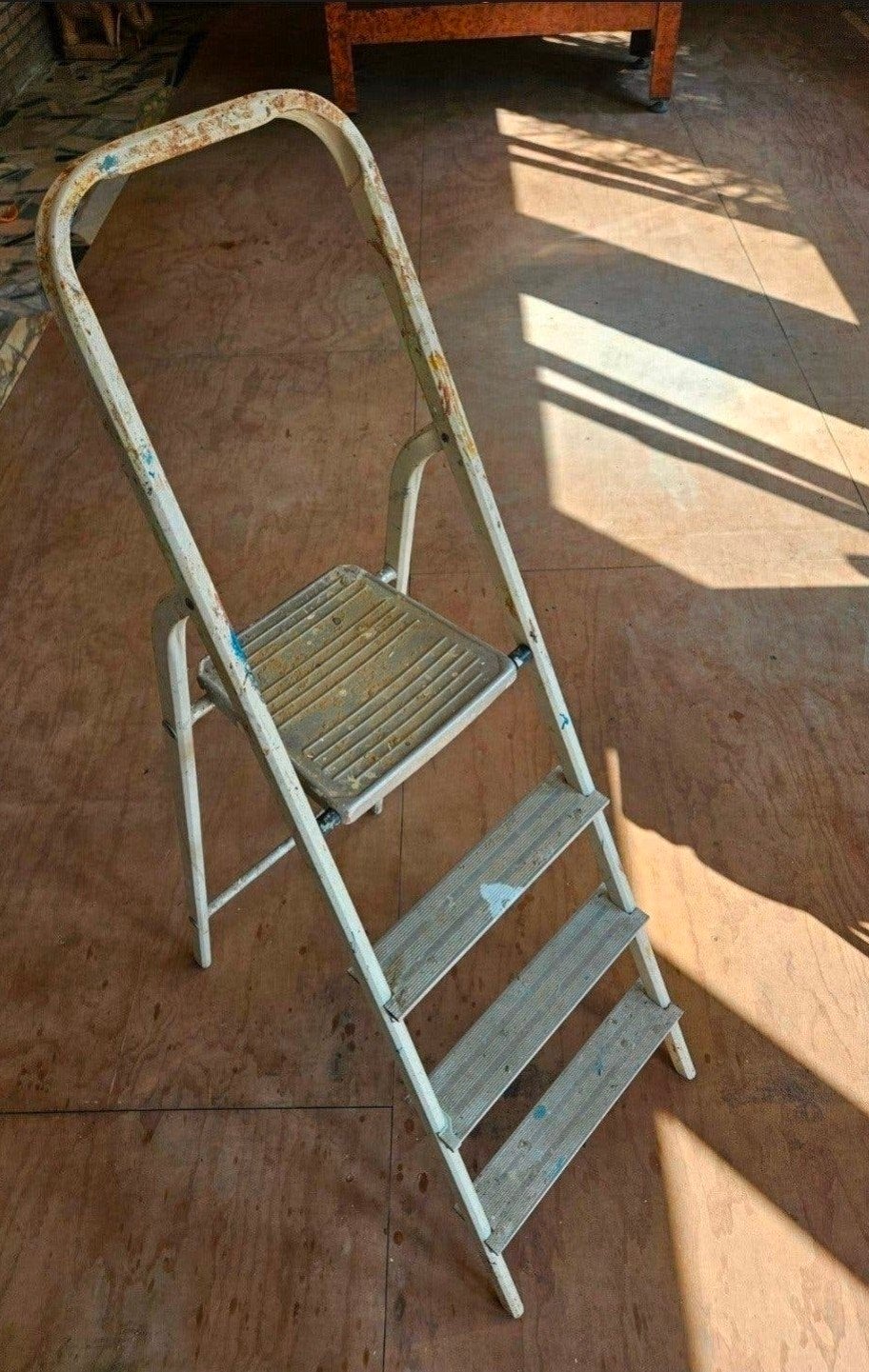 Stevige trapladder, ideaal voor klusjes in en om het huis, Ophalen, Gebruikt, Trap, Opvouwbaar of Inschuifbaar