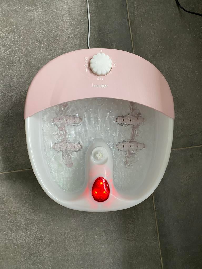 Beurer voetenbad / footspa met bubbelmassage, Ophalen of Verzenden, Gebruikt, Overige typen