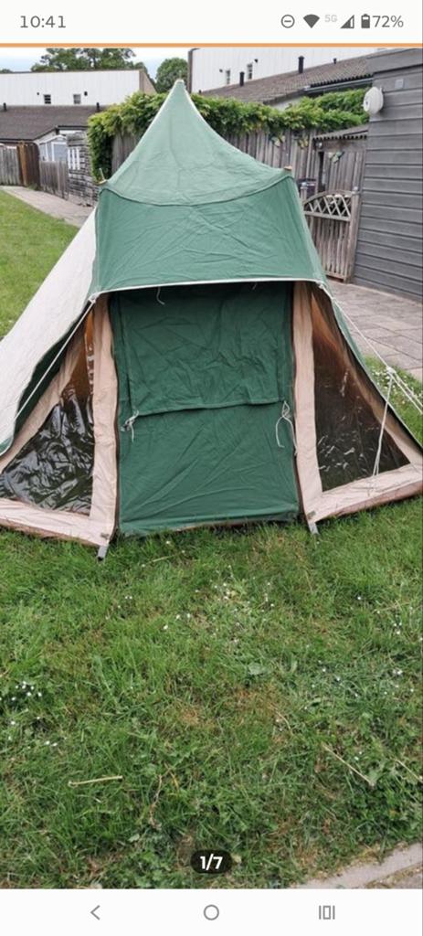 Esvo tent Nebraska 240, Ophalen of Verzenden, Gebruikt, Tot en met 3