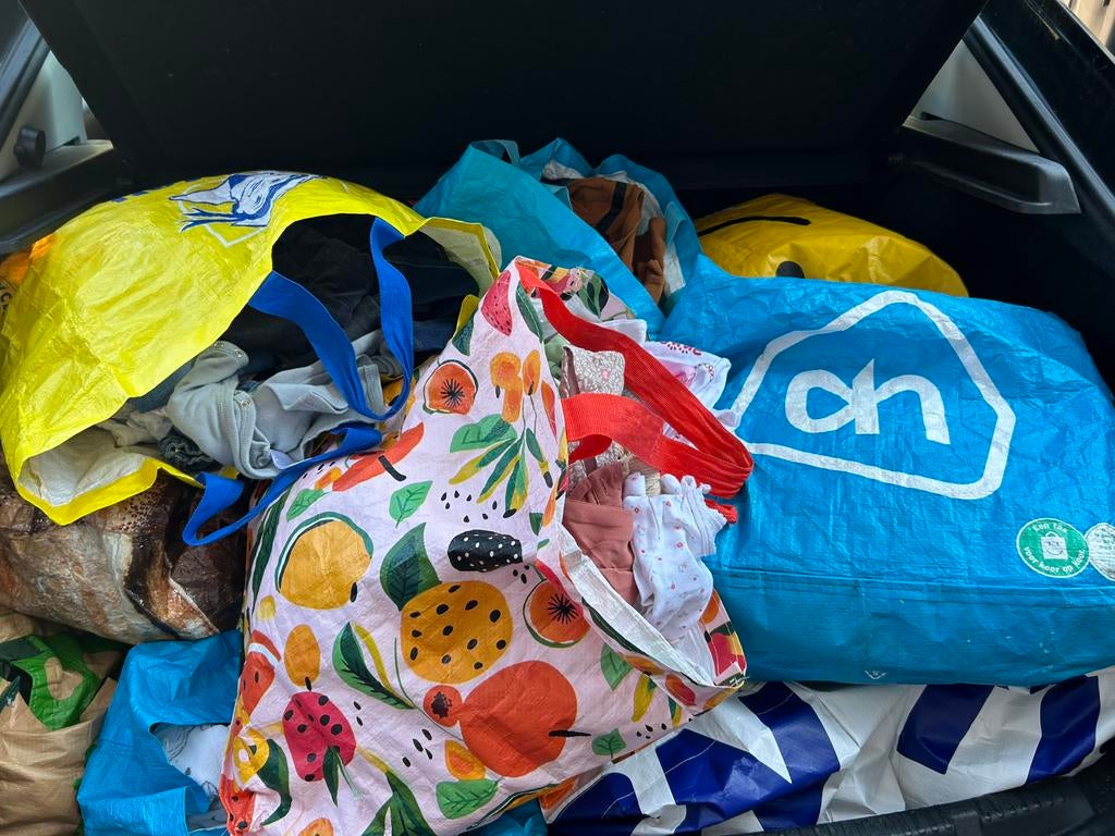 62tassen met babykleding tot maat 104 vaste prijs €450, Kinderen en Baby's, Ophalen, Zo goed als nieuw, Maat 86