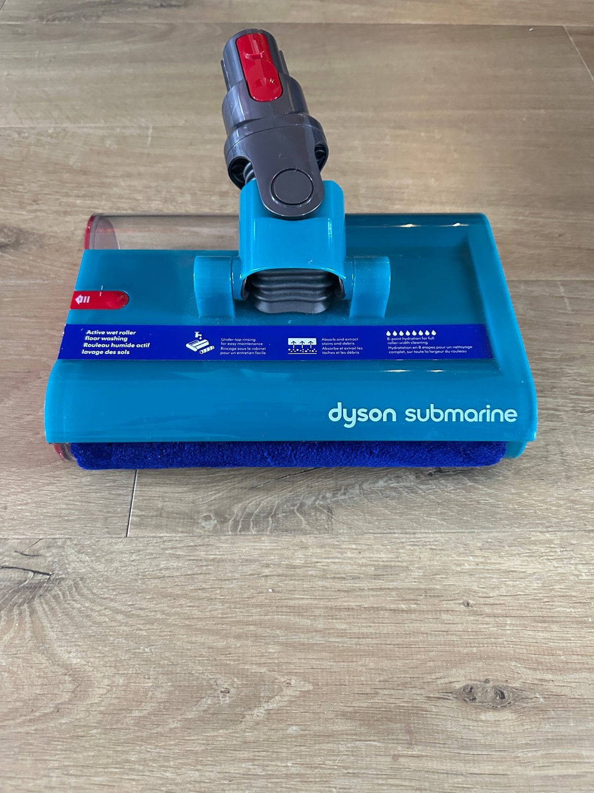 Dyson Submarine opzetstuk - Dweilfunctie voor steelstofzuige, Witgoed en Apparatuur, Dweilfunctie, Ophalen of Verzenden, Zo goed als nieuw