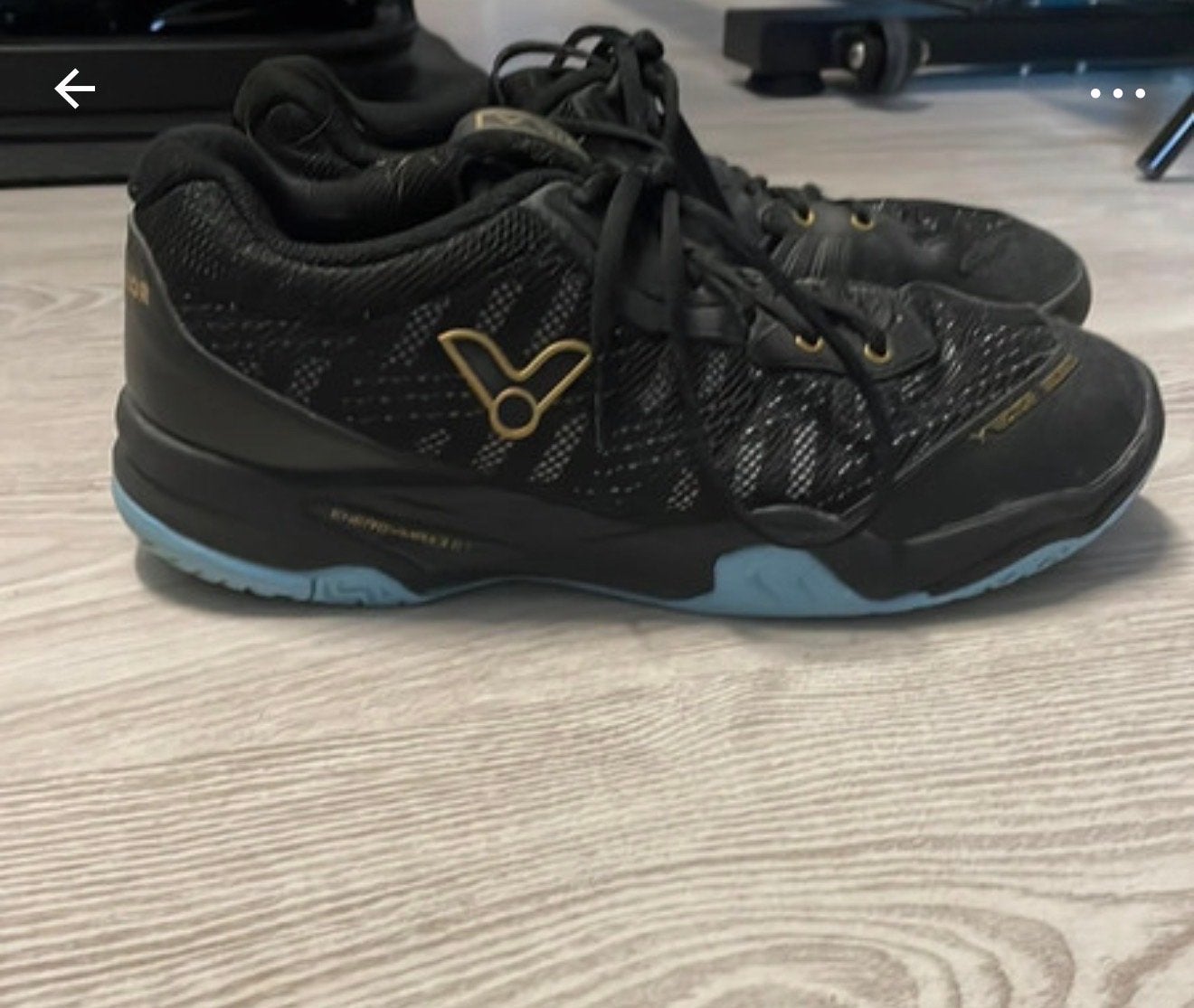 Zwarte Victor Sportschoenen - Maat 41, Ophalen of Verzenden, Gedragen, Zwart, Sneakers of Gympen