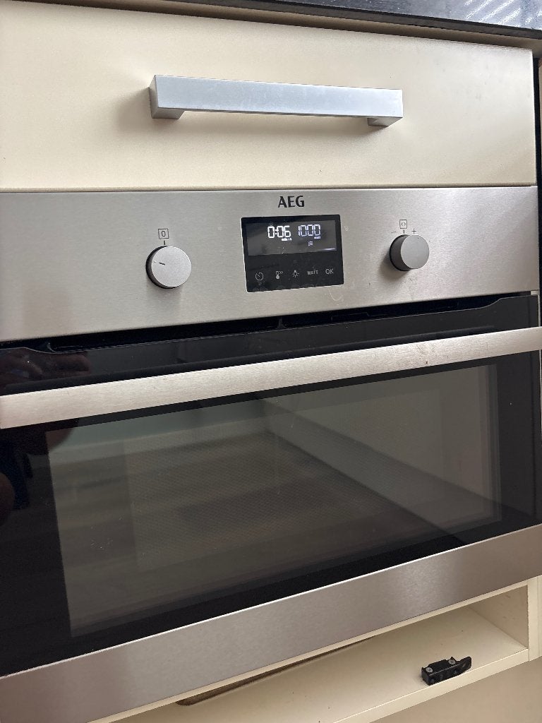AEG combi oven magn slechts 2,5 jr RUIM 45x60 cm, Witgoed en Apparatuur, Ovens, Ophalen, 45 tot 50 cm, Gebruikt, AEG