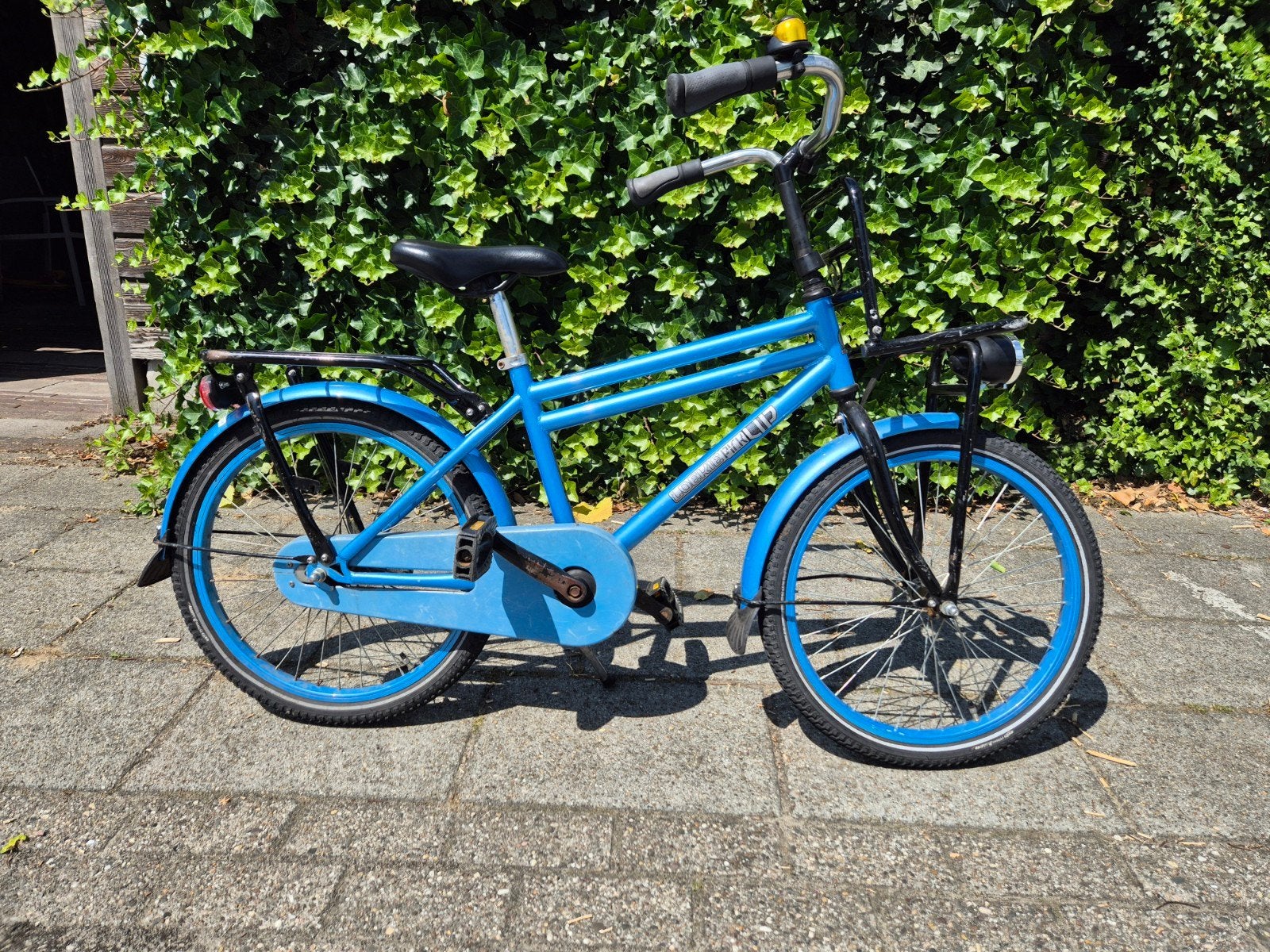 Loekie Pick-Up Kinderfiets - Blauw 20 inch, Ophalen