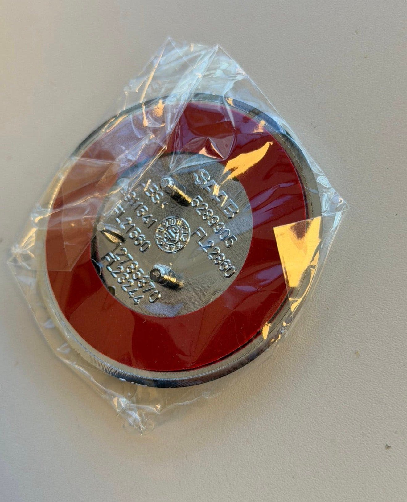Saab Motorkap Embleem origineel Badge 9-3 03-12 & 9-5 98-10, Ophalen of Verzenden, P, P, P