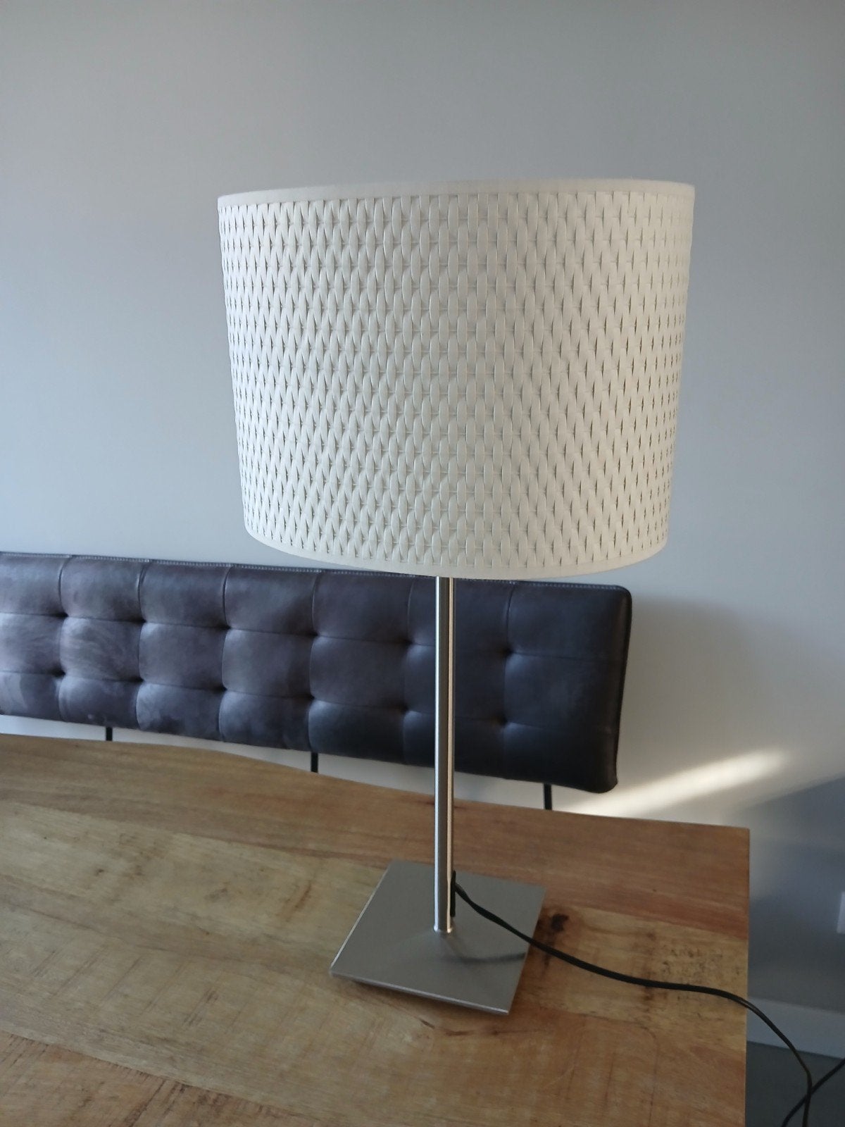 IKEA Along Tafellamp - Modern en Stijlvol, Ophalen, Met schakelaar, Wit, E27 (groot)