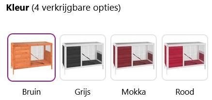 Konijnenhok hok kooi buitenren konijn GRATIS VERZENDING!, Verzenden, 60 tot 90 cm, Nieuw, Nvt