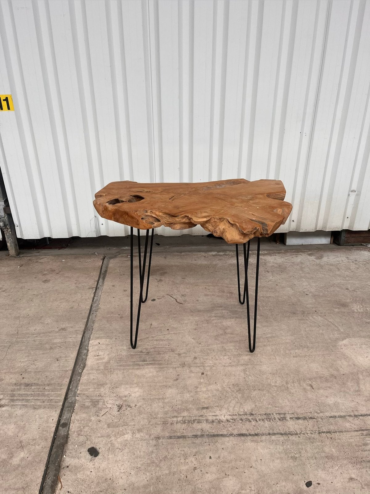 Prachtige boomstam tafel, Ophalen, Nieuw, 50 tot 100 cm, 50 tot 100 cm