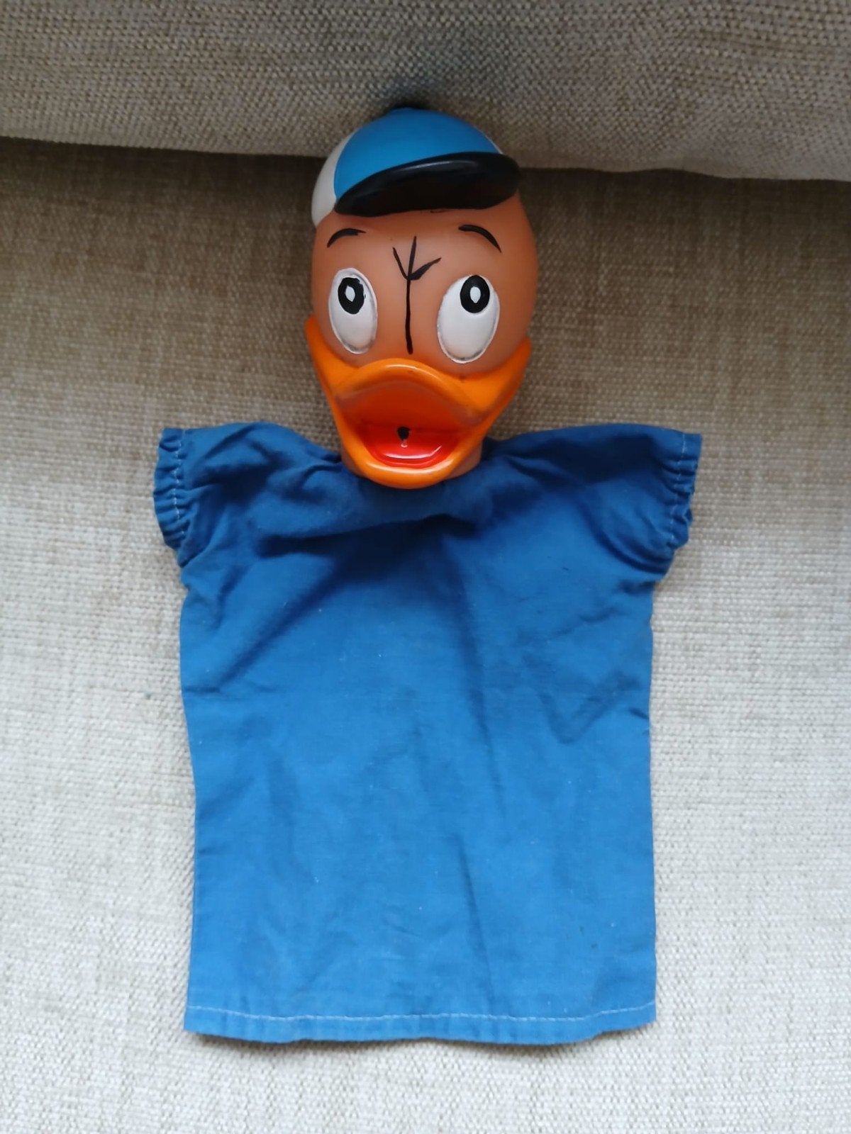 Walt Disney Kwik Kwek of Kwak handpop 1950, Antiek en Kunst, Ophalen of Verzenden