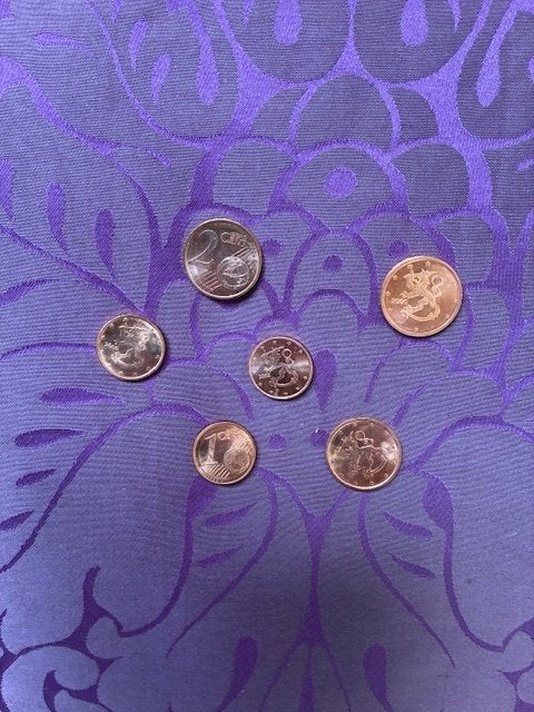 1 en 2 eurocent Finland, Postzegels en Munten, Munten | Europa | Euromunten, Ophalen of Verzenden, Finland