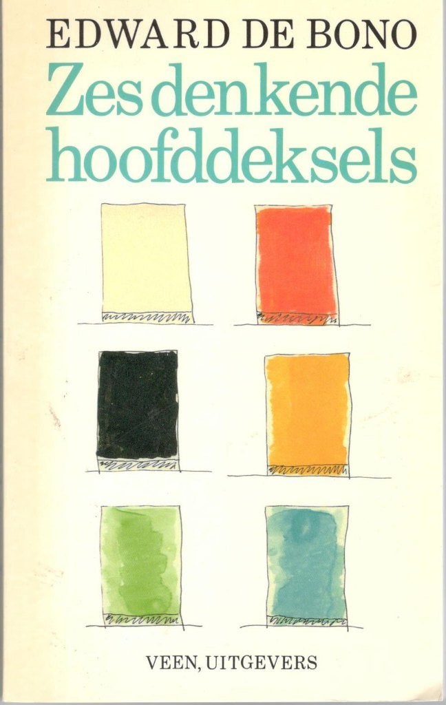 Edward de Bono - Zes denkende hoofddeksels., Ophalen of Verzenden, Alpha, Zo goed als nieuw, HBO