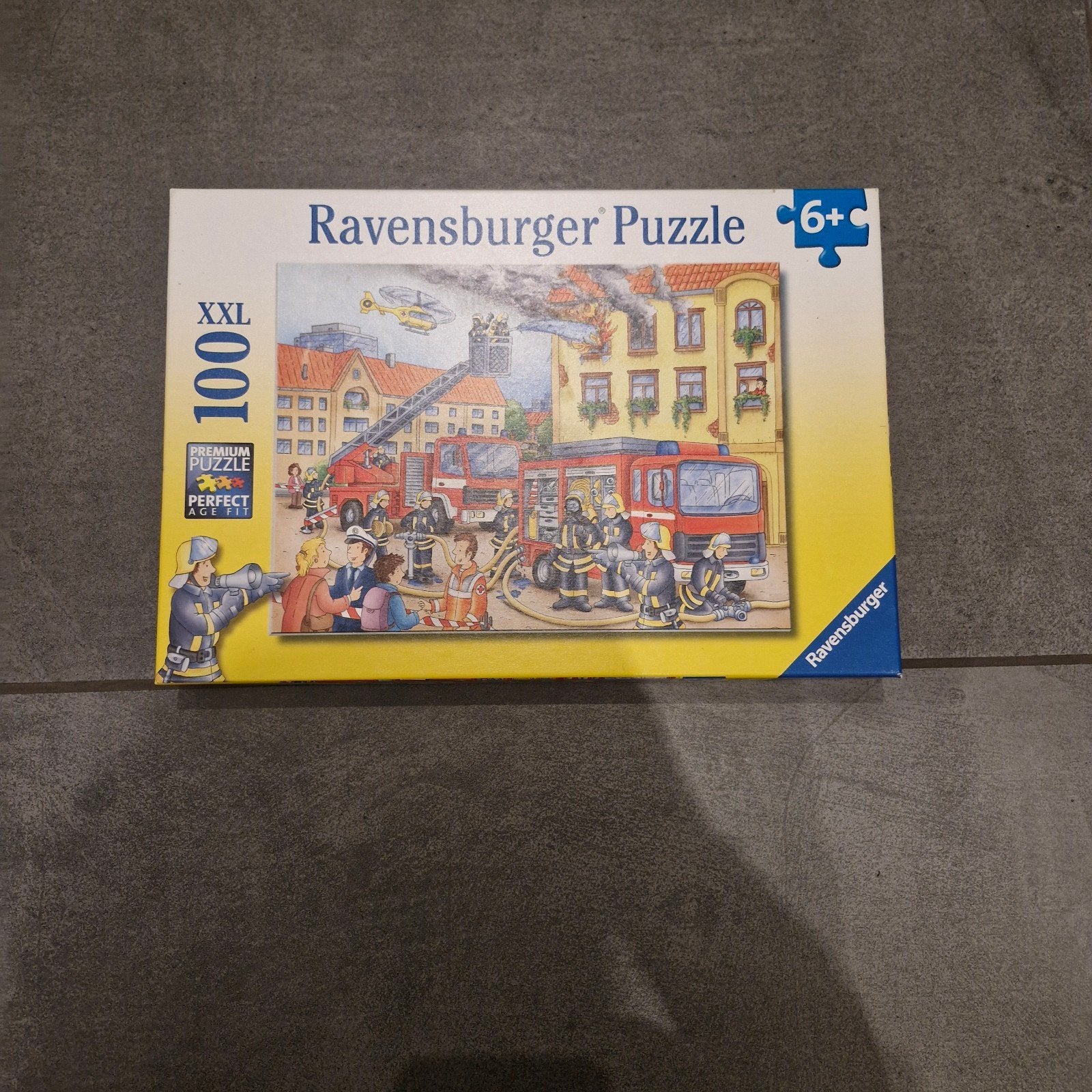 Ravensburger XXL Puzzel Brandweer 100 stukjes, Ophalen of Verzenden, 10 tot 50 stukjes, Zo goed als nieuw, 6 jaar of ouder