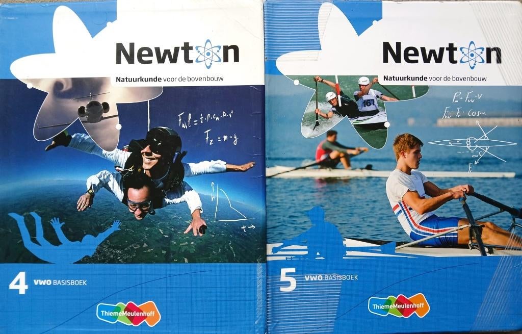 Newton Natuurkunde bovenbouw 4e editie 4 of 5 VWO Basisboek, Gelezen, VWO, Natuurkunde, Verzenden