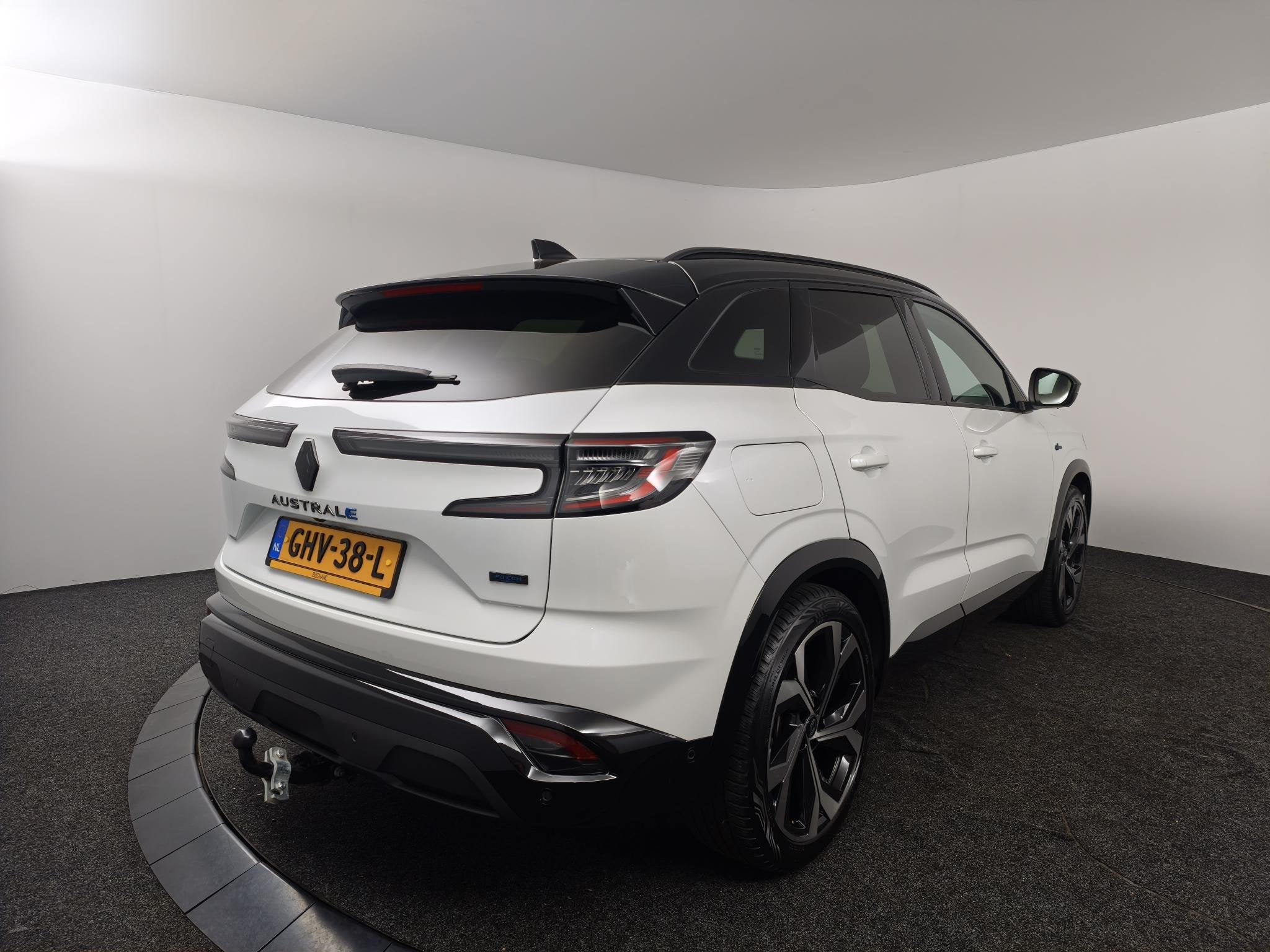 Renault Austral 1.2 E-Tech full hybrid 200 iconic esprit Alp, Auto's, Gebruikt, 1199 cc, Wit, Bedrijf