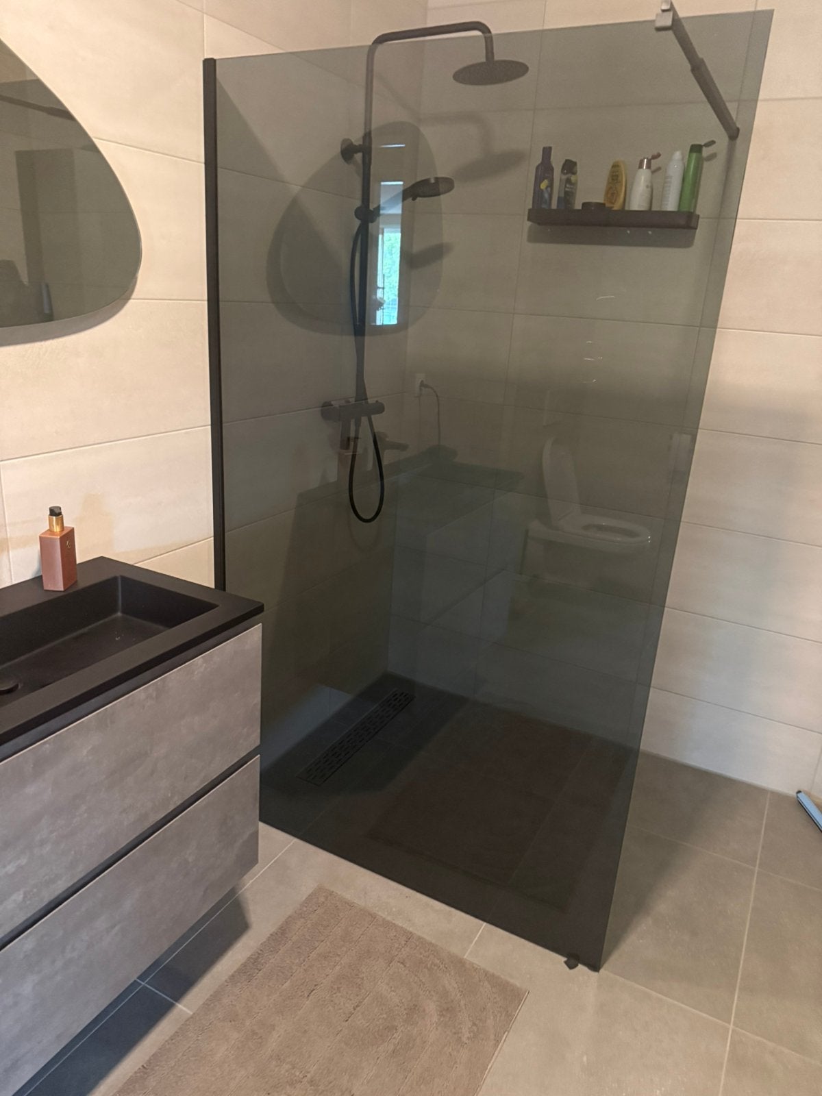 douchescherm, Ophalen, Zo goed als nieuw, Toilet