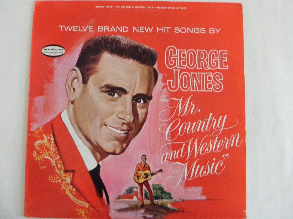 LP George Jones - Mr. Country And Western Music, LP, Gebruikt, Ophalen of Verzenden, 12 inch