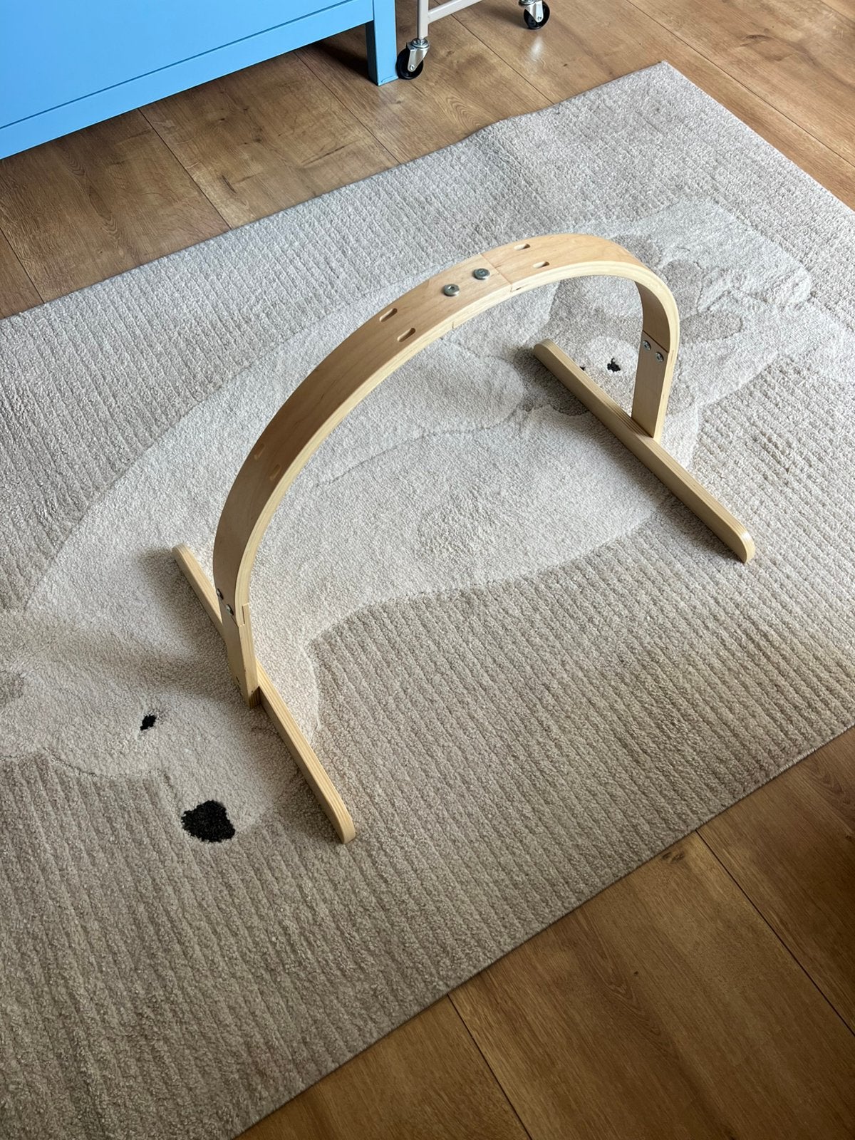Houten speelboog, babygym, Ophalen, Overige typen, Zo goed als nieuw, Minder dan 100 cm
