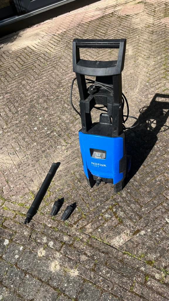 Nilfisk c125.3 hogedrukreiniger, Ophalen, Gebruikt, Elektrisch, Met autostop en -start
