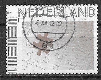 PERSOONLIJKE ZEGEL ROUW GESTEMPELD, Ophalen of Verzenden, Na 1940, Gestempeld