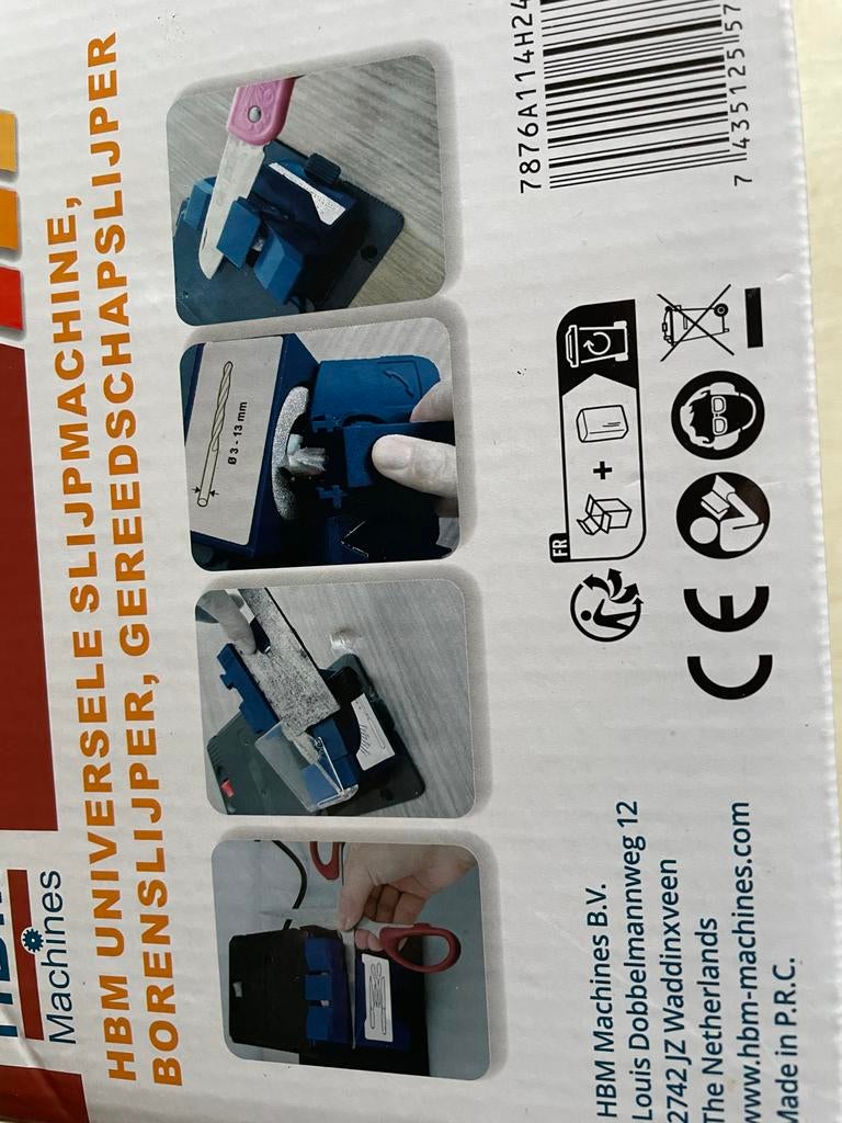 HBM Universele Slijpmachine - Boor-, Gereedschapsslijper, Ophalen of Verzenden, Zo goed als nieuw, Overige typen