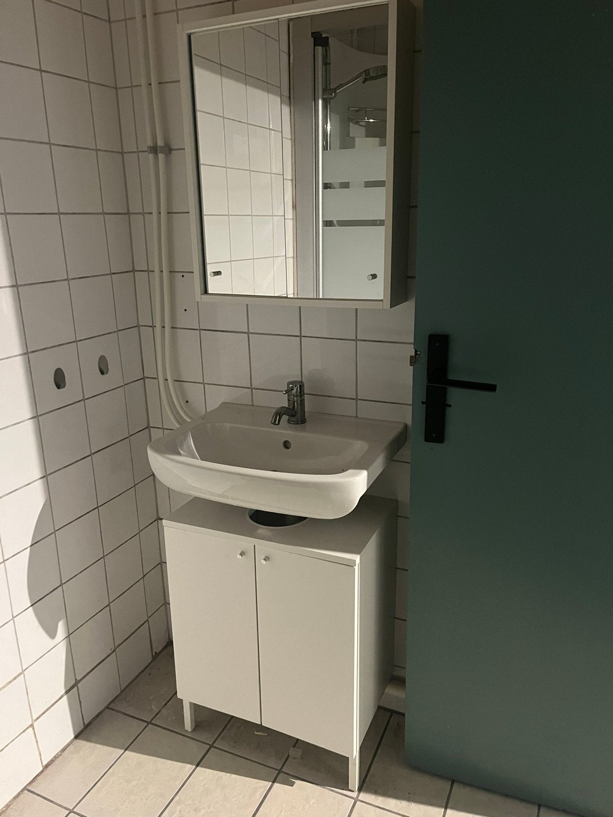 4-delige Badkamermeubelset, Huis en Inrichting, Ophalen, Minder dan 50 cm, Gebruikt, Minder dan 100 cm