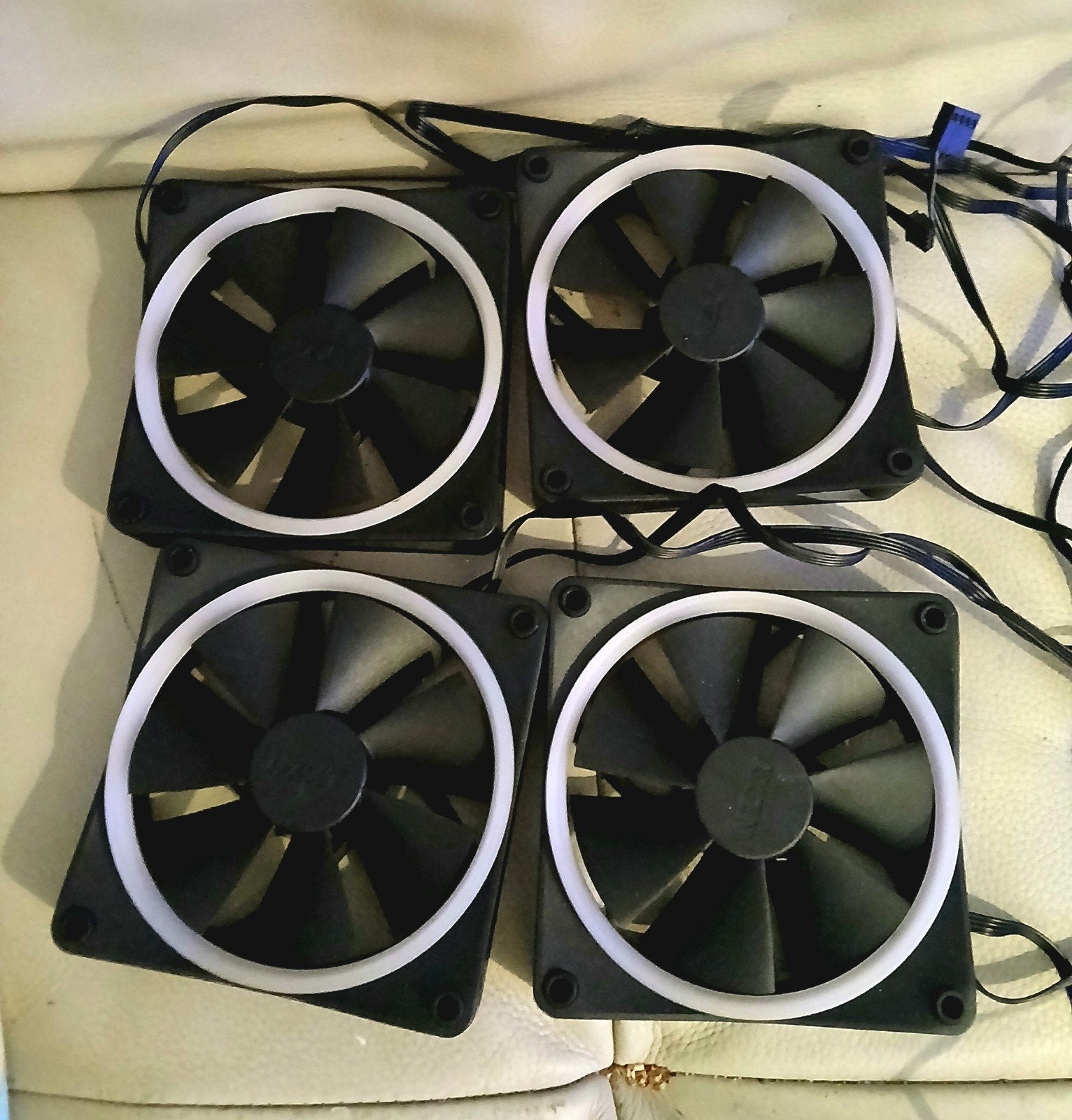 NZXT Aer RGB 2 Computer Ventilator (120mm) 4 st, Ophalen, Zo goed als nieuw