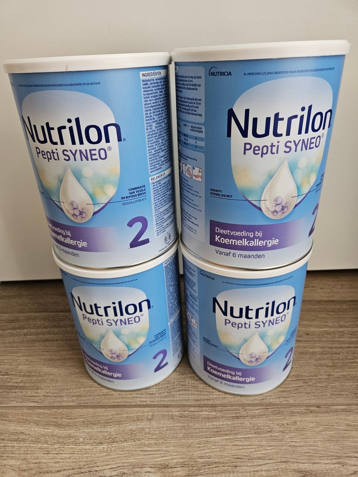 Nutrilon Pepti SYNEO 2 Dieetvoeding bij Koemelkallergie (4x), Ophalen of Verzenden, Nieuw, Overige typen, Nutrilon