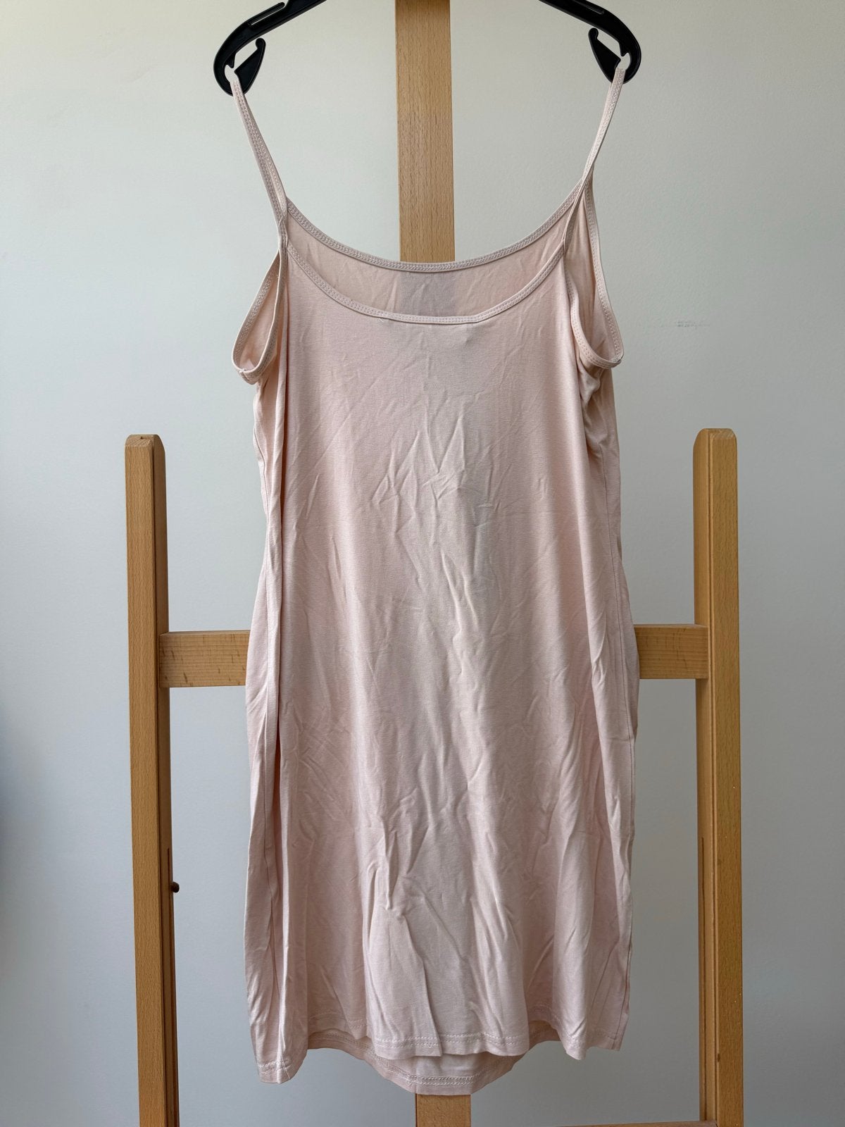 Spaghetti singlet jurk - Crème de la Crème - Maat XL, Kleding | Dames, Jurken, Beige, Maat 46/48 (XL) of groter, Nieuw, Ophalen of Verzenden