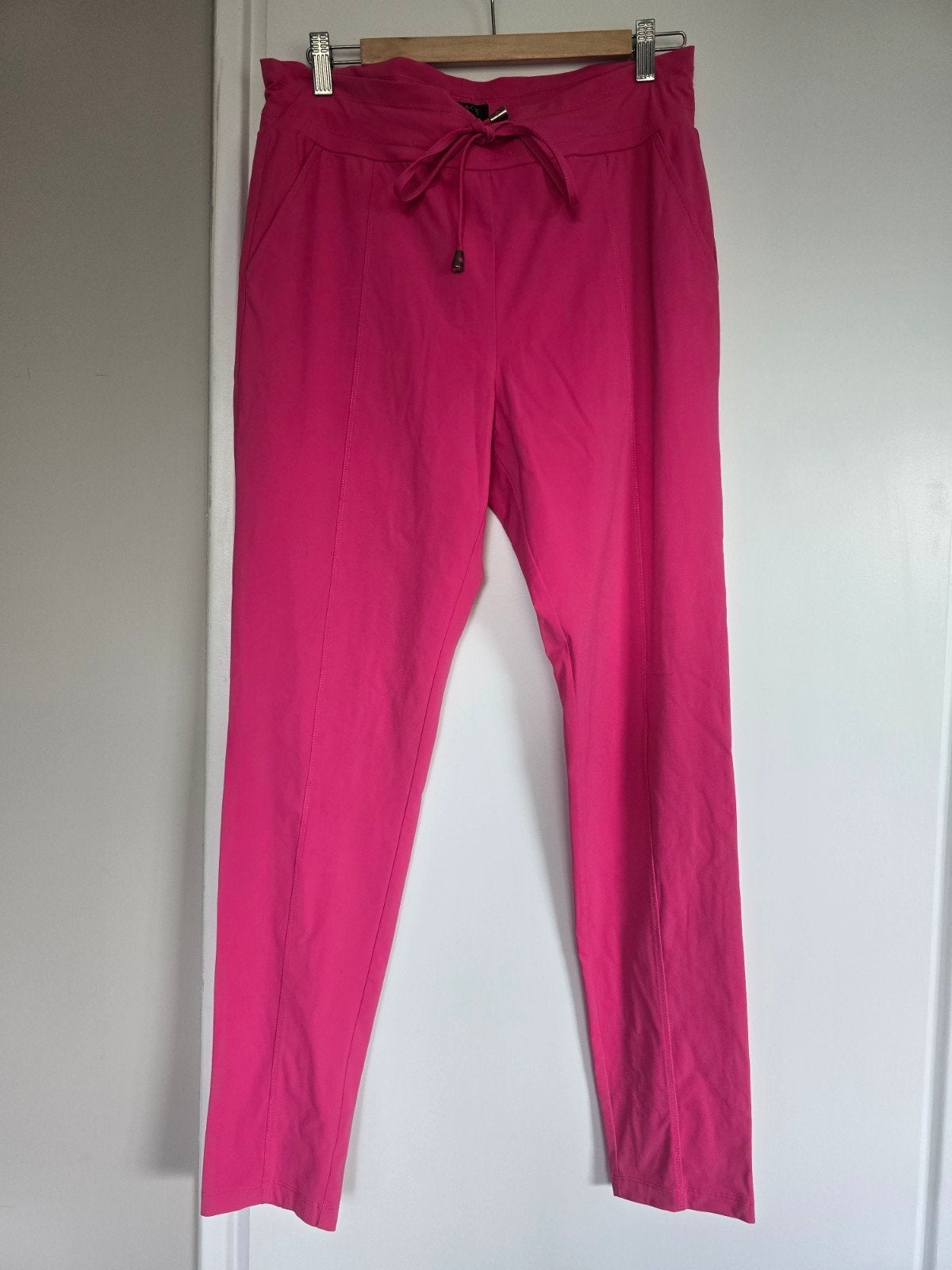 Mi Piace roze travelstof broek XL, Maat 46/48 (XL) of groter, Ophalen of Verzenden, Zo goed als nieuw, Roze