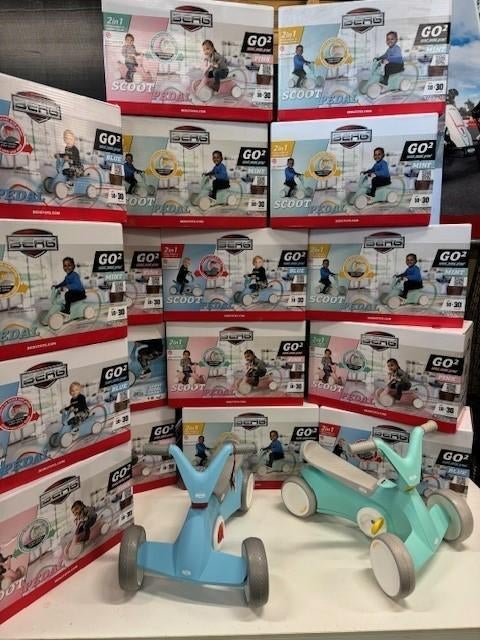 BERG skelterGO² Blue loopfiets en loopauto actie nu €49, Ophalen of Verzenden, Nieuw
