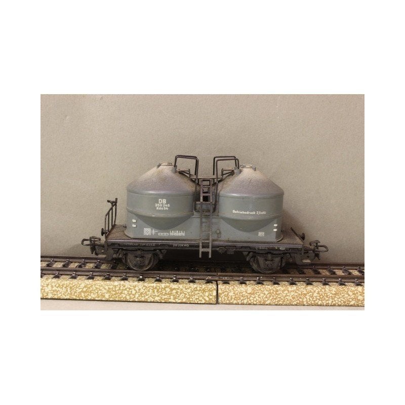 Märklin 4661  1x Silo wagen met rembordes, Wisselstroom, Gebruikt, Wagon, Ophalen of Verzenden
