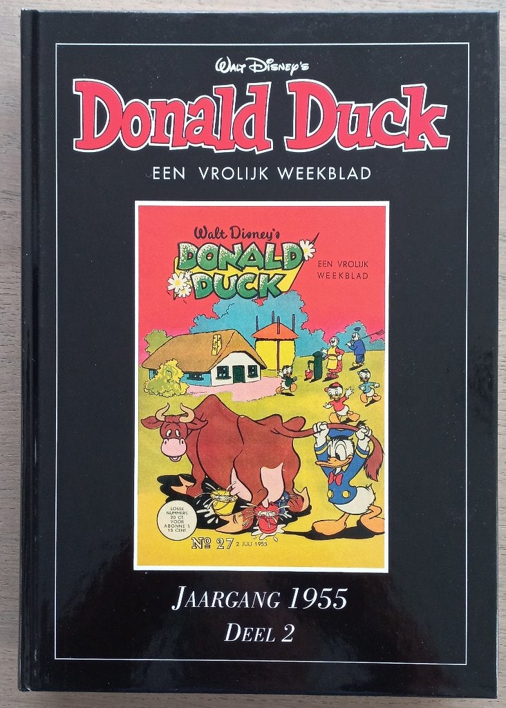Donald Duck - Facsimile uitgave - Jaargang 1955 - dl. 2 - HC, Nieuw, Ophalen of Verzenden, Walt Disney, Eén stripboek