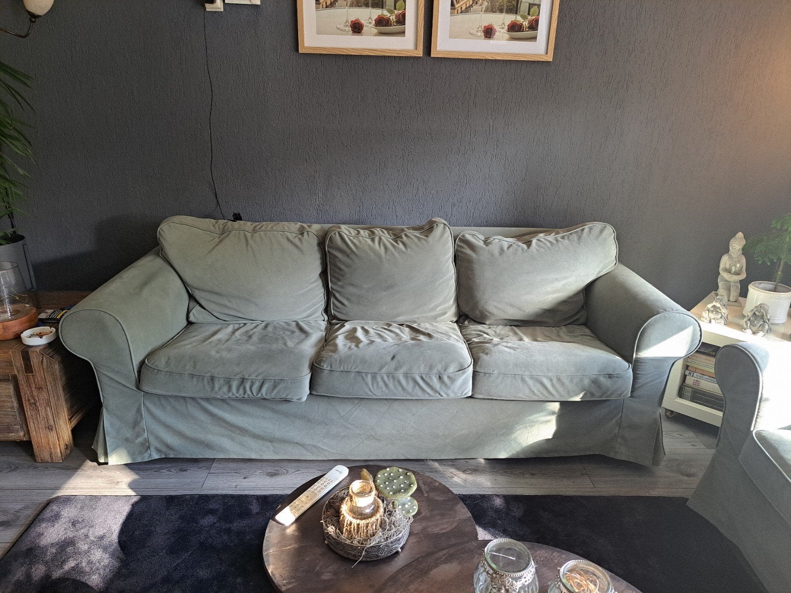 Gratis ikea ektrop, Ophalen, Modern, Comfortabel, Gebruikt, Driepersoons