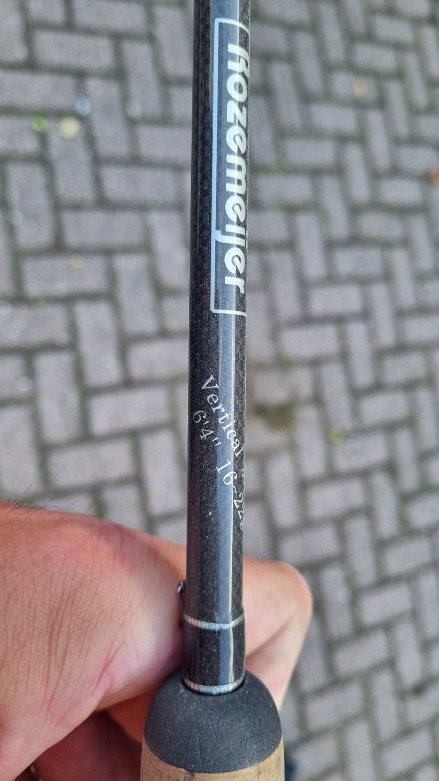Rozemeijer Vertical Hengel jig 6'4" 16-22g, Ophalen of Verzenden, Zo goed als nieuw, Werphengel