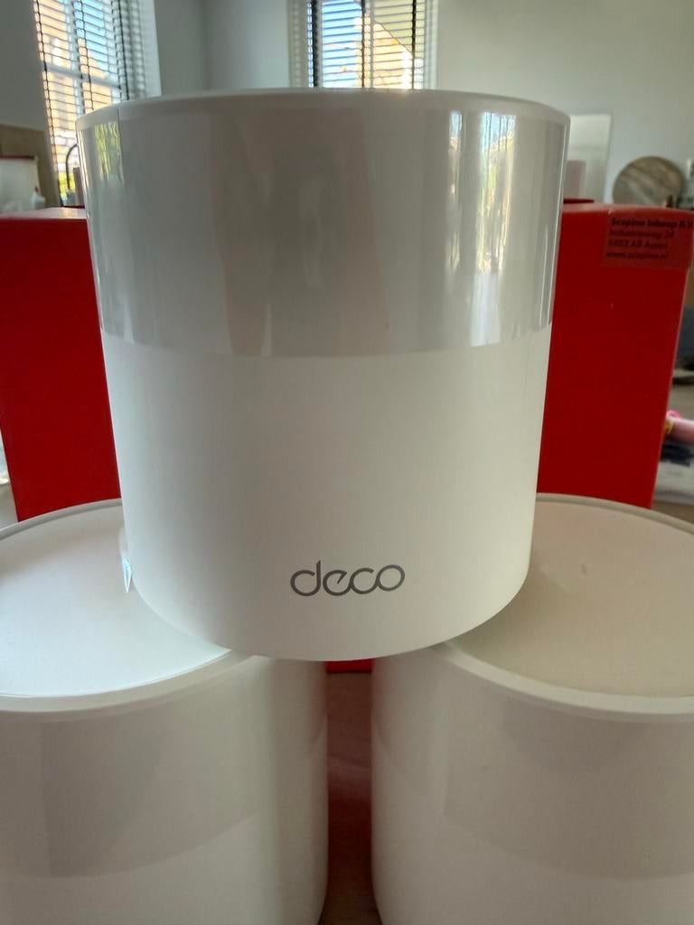 TP-Link Deco X50 AX3000 Whole Home Mesh WiFi Systeem 3x, Ophalen of Verzenden, Zo goed als nieuw