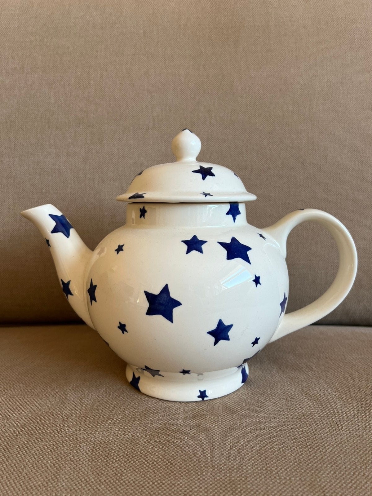 Emma Bridgewater Blue Skies theepot, Ophalen, Overige typen, Zo goed als nieuw, Overige stijlen