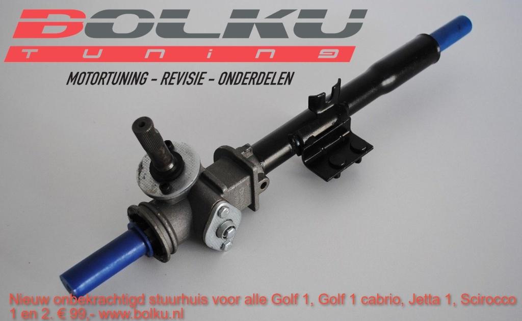 Nieuw onbekrachtigd stuurhuis Golf 1, Ophalen of Verzenden, Bolku Tuning, Info@bolku.nl, 6851TB