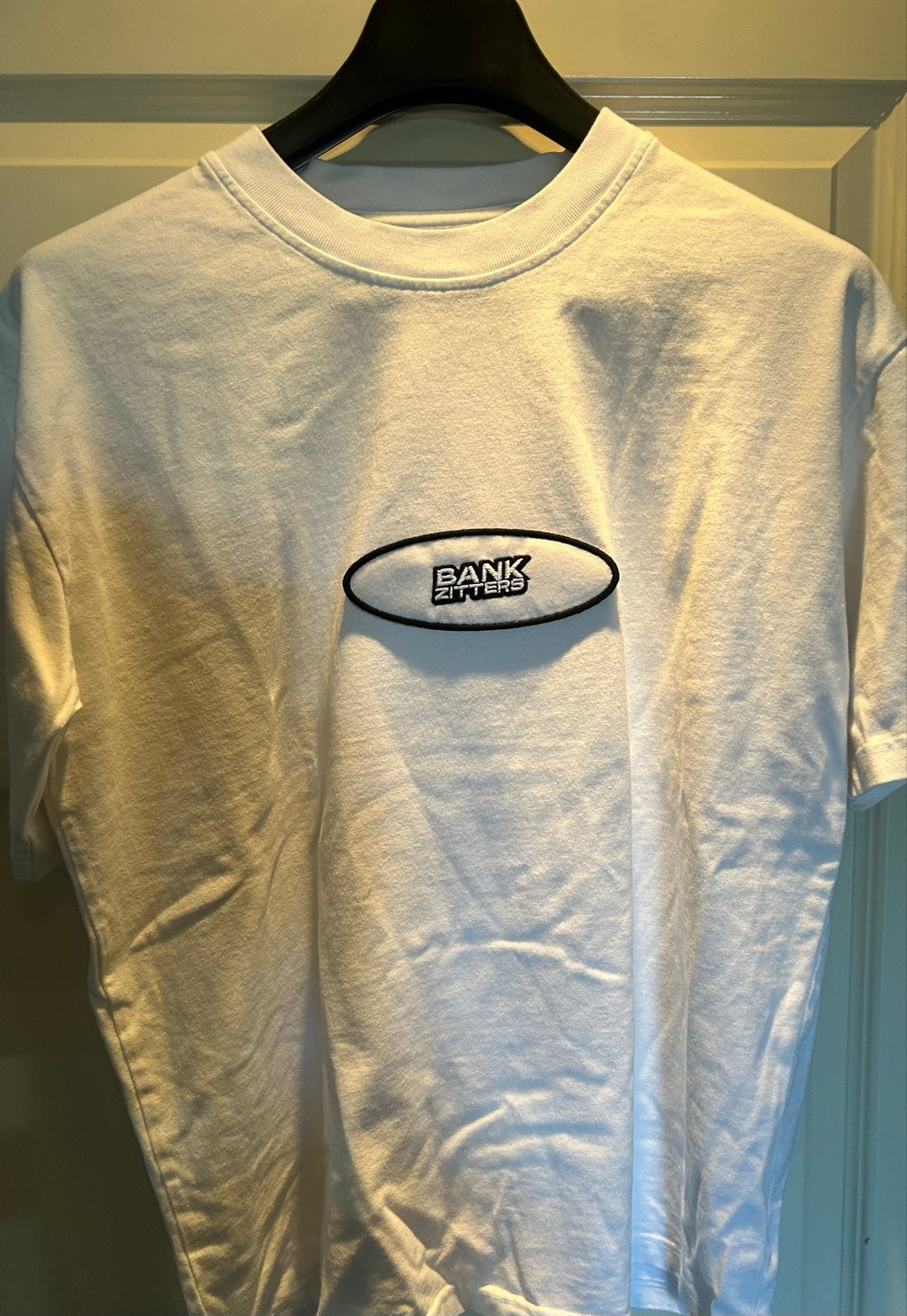 Bankzitters T-shirt Wit Maat S, Wit, Ophalen of Verzenden, Zo goed als nieuw, Korte mouw