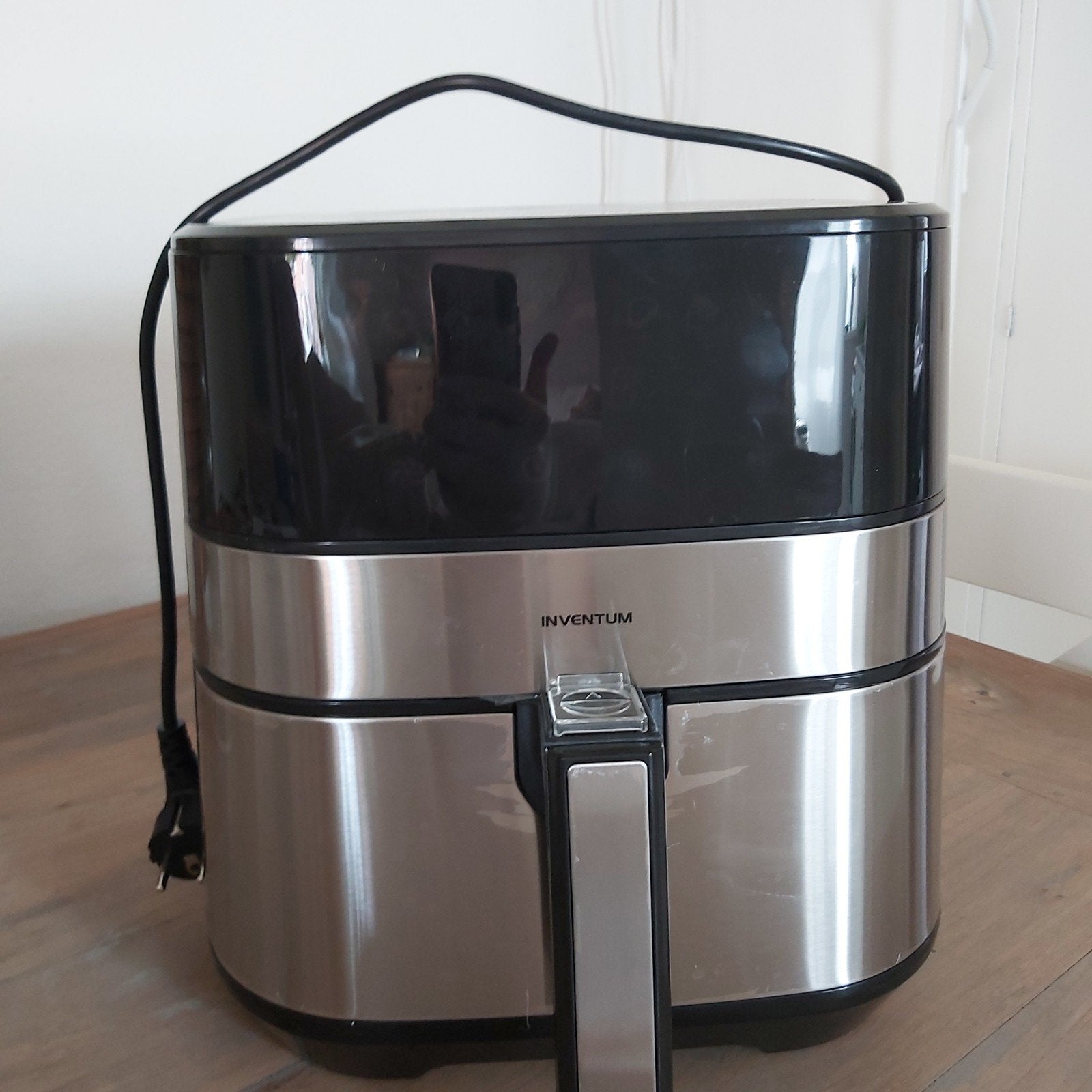 Inventum Airfryer GF500HLD - XXL hetelucht friteuse, Witgoed en Apparatuur, Airfryers, Ophalen of Verzenden, Zo goed als nieuw
