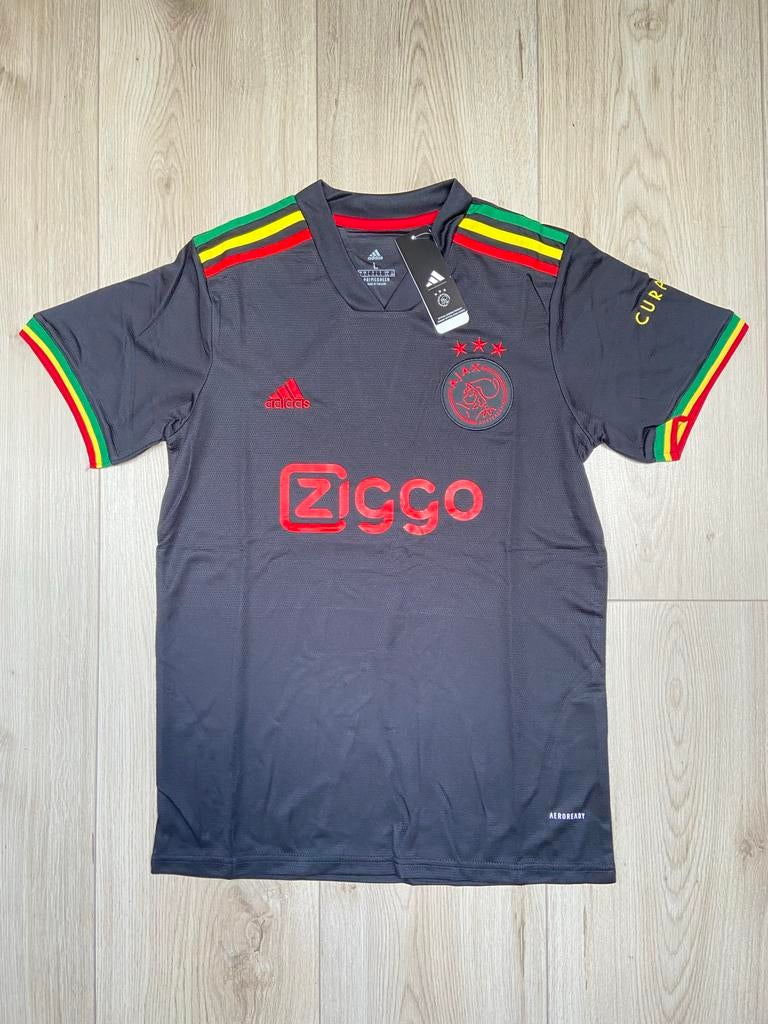 Ajax Jamaica Three Little Birds shirt - Nieuw - Maat L, Kleding | Heren, Maat 52/54 (L), Verzenden, Zwart, Nieuw